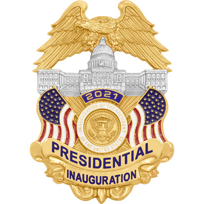 2021 Presidential Inauguration Collectible Badge