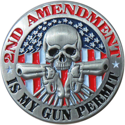 2nd Amendment Is My Gun Permit Pin