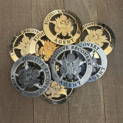 8 Mixed - Fugitive Recovery Agent Badges Liquidation