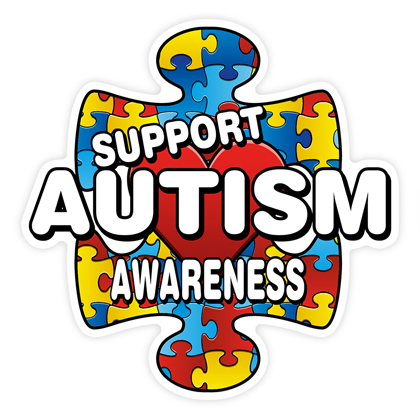 Autism Awareness Sticker