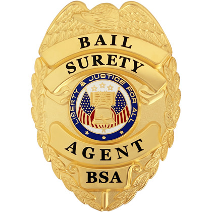 Bail Surety Agent Badge