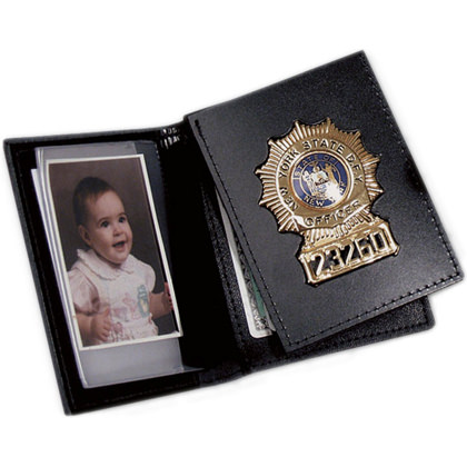 police badge wallet