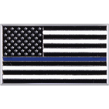 Blue Line Flag Pin