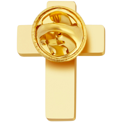 Chaplain Cross Lapel Pin