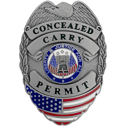 Concealed Carry Permit Mini Badge