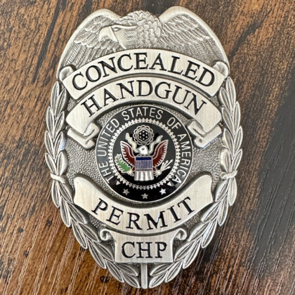 Concealed Handgun Permit Badge