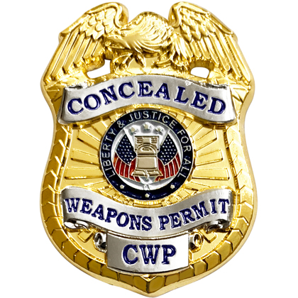 Concealed Weapons Permit Mini Badge