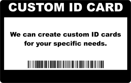 Custom Photo ID Card