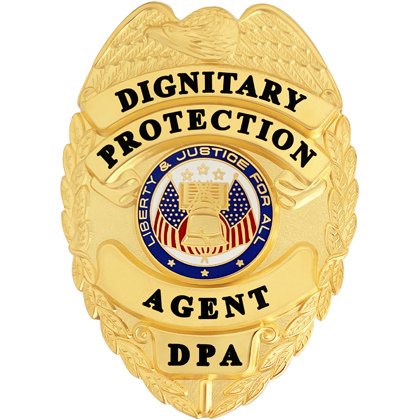 Dignitary Protection Agent Badge