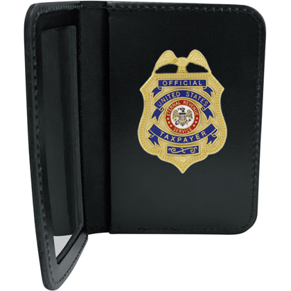 Eternal Revenue Taxpayer Badge & Case