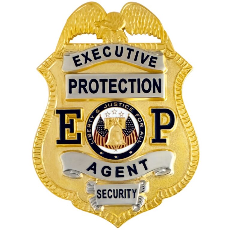 Executive Protection Agent Security Badge - Agent Gear USA