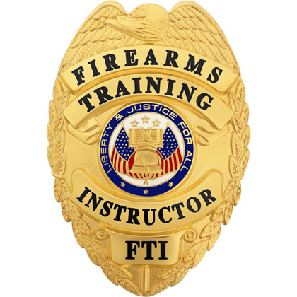 Firearms Training Instructor Badge