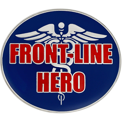 Front Line Hero Caduceus Pin