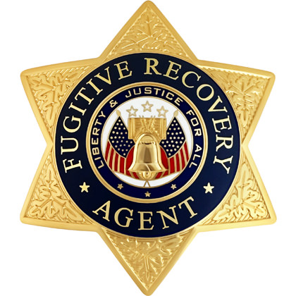 Fugitive Recovery Agent Star Badge