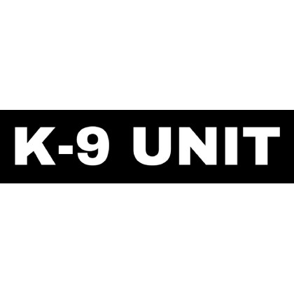 K-9 Unit Police Dog Sticker