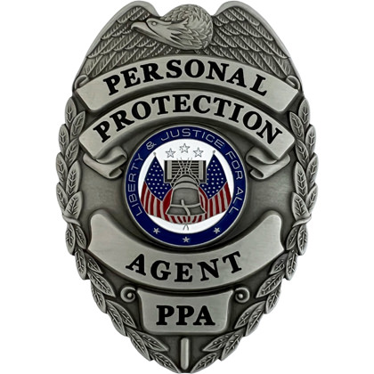 Personal Protection Agent Badge