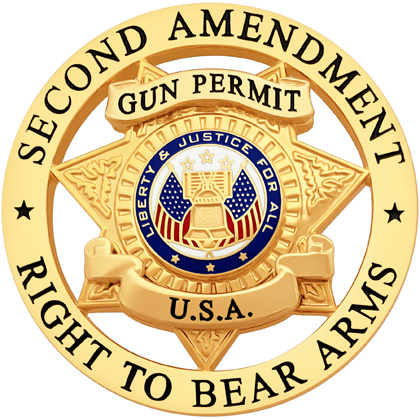 Second Amendment Right To Bear Arms Badge