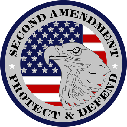 Second Amendment Protect And Defend Sticker