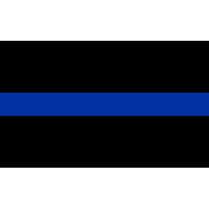 Thin Blue Line Sticker