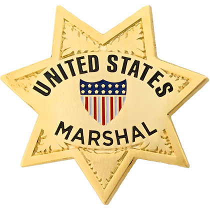 United States Marshal Mini Badge