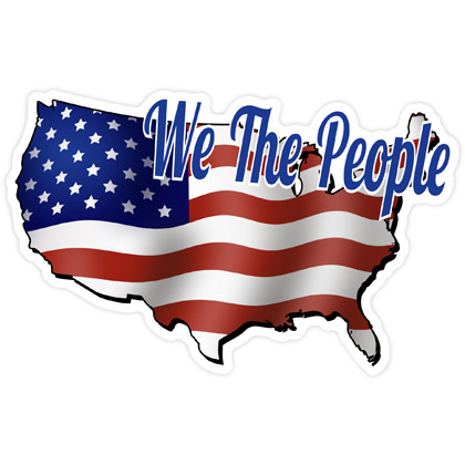 We The People Sticker